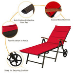  - Outdoor Chaise Lounge Chair Rattan Lounger Recliner Chair - Outdoor Style Company