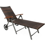  - Outdoor Chaise Lounge Chair Rattan Lounger Recliner Chair - Outdoor Style Company