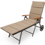  - Outdoor Chaise Lounge Chair Rattan Lounger Recliner Chair - Outdoor Style Company