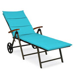 - Outdoor Chaise Lounge Chair Rattan Lounger Recliner Chair - Outdoor Style Company