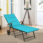  - Outdoor Chaise Lounge Chair Rattan Lounger Recliner Chair - Outdoor Style Company