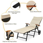  - Outdoor Chaise Lounge Chair Rattan Lounger Recliner Chair - Outdoor Style Company
