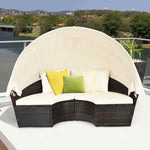  - Outdoor Daybed with Retractable Canopy - Outdoor Style Company