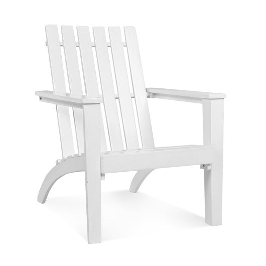  - Outdoor Durable Patio Acacia Wood Adirondack Lounge Armchair - Outdoor Style Company