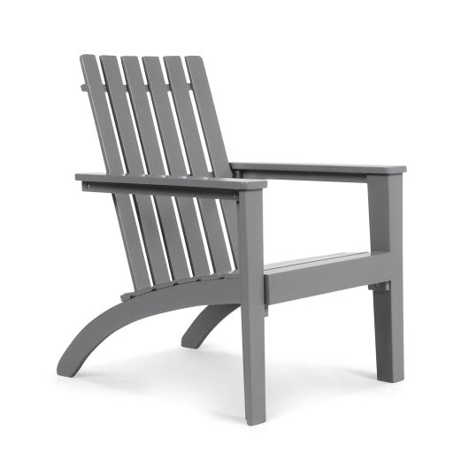  - Outdoor Durable Patio Acacia Wood Adirondack Lounge Armchair - Outdoor Style Company