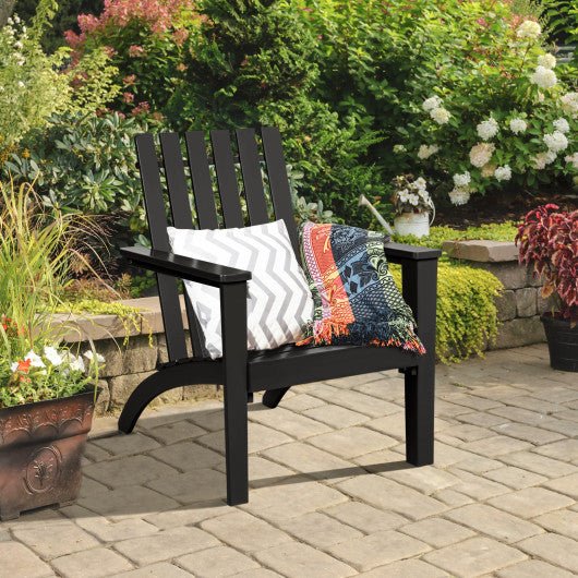  - Outdoor Durable Patio Acacia Wood Adirondack Lounge Armchair - Outdoor Style Company