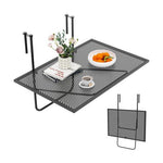  - Outdoor Folding Hanging Table with Metal Frame - Outdoor Style Company