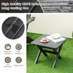  - Outdoor Folding Side Table Foldable Weather - Resistant HDPE Adirondack Table - Outdoor Style Company