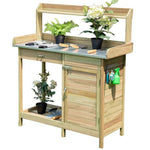  - Outdoor Garden Wooden Work Station Potting Bench - Outdoor Style Company