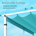  - Outdoor Pergola with Retractable Canopy and Aluminum Frame - Outdoor Style Company