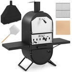  - Outdoor Pizza Oven with 600D Oxford Fabric Cover 12 Inch Pizza Stone and Cooking Grill - Outdoor Style Company