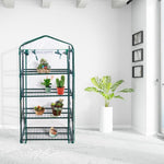  - Outdoor Portable Mini 4 Shelves Greenhouse - Outdoor Style Company