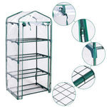  - Outdoor Portable Mini 4 Shelves Greenhouse - Outdoor Style Company