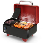  - Outdoor Portable Tabletop Pellet Grill and Smoker with Digital Control System for BBQ - Outdoor Style Company