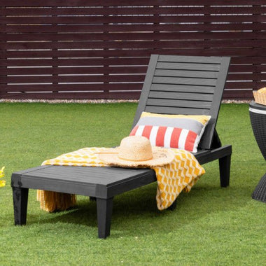  - Outdoor Recliner Chair with 5 - Position Adjustable Backrest - Outdoor Style Company