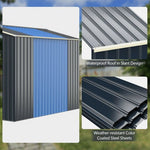  - Outdoor Storage Shed Extension Kit for 7 Feet Shed Width - Outdoor Style Company