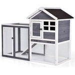  - Outdoor Wooden Rabbit hutch - Outdoor Style Company