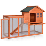  - Outdoor Wooden Rabbit hutch - Outdoor Style Company