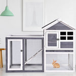  - Outdoor Wooden Rabbit hutch - Outdoor Style Company