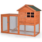  - Outdoor Wooden Rabbit hutch - Outdoor Style Company