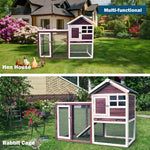  - Outdoor Wooden Rabbit hutch - Outdoor Style Company