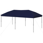 '-Outsunny 10' x 19' Pop Up Canopy with Easy Up Steel Frame, 3-Level Height Adjustable Event Party Tent with Carrying Bag - Outdoor Style Company