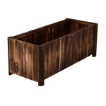 '-Outsunny 48" x 20" x 20" Raised Garden Bed Wooden Raised Rectangular Garden Bed Planter Box - Outdoor Style Company