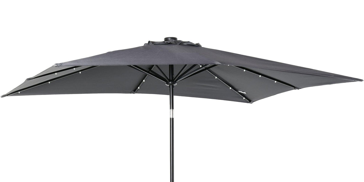 7 x 9 patio umbrella Outsunny 9' x 7' Patio Umbrella Outdoor Table Market Umbrella with Cra