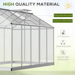 '-Outsunny Greenhouse for Winter, 10' L x 6' W Walk-In Polycarbonate Greenhouse - Outdoor Style Company