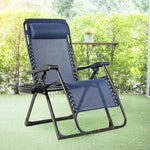  - Oversize Lounge Chair with Cup Holder of Heavy Duty for outdoor - Outdoor Style Company