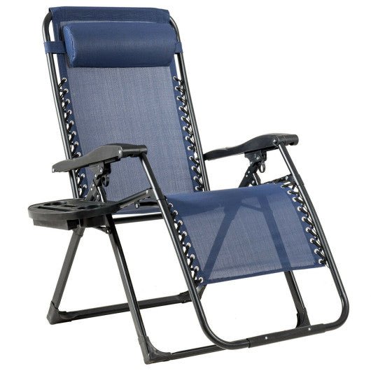  - Oversize Lounge Chair with Cup Holder of Heavy Duty for outdoor - Outdoor Style Company