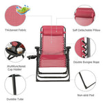  - Oversize Lounge Chair with Cup Holder of Heavy Duty for outdoor - Outdoor Style Company