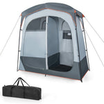  - Oversized Pop Up Shower Tent with Window Floor and Storage Pocket - Outdoor Style Company