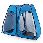  - Oversized Pop Up Shower Tent with Window Floor and Storage Pocket - Outdoor Style Company