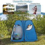  - Oversized Pop Up Shower Tent with Window Floor and Storage Pocket - Outdoor Style Company
