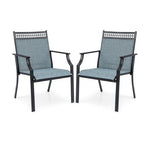  - Patio Chairs Set of 2 with All Weather Breathable Fabric - Outdoor Style Company