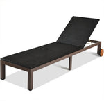  - Patio Chaise Lounge Chair Outdoor Rattan Lounger Recliner Chair - Outdoor Style Company