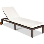  - Patio Chaise Lounge Chair Outdoor Rattan Lounger Recliner Chair - Outdoor Style Company