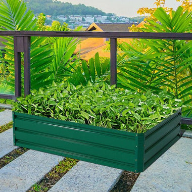  - Patio Raised Garden Bed Vegetable Flower Planter - Outdoor Style Company