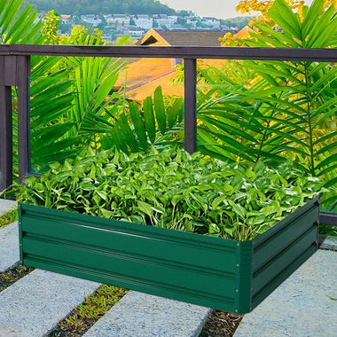  - Patio Raised Garden Bed Vegetable Flower Planter - Outdoor Style Company