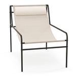  - Patio Sling Lounge Chair with Removable Headrest Pillow and Metal Frame - Outdoor Style Company