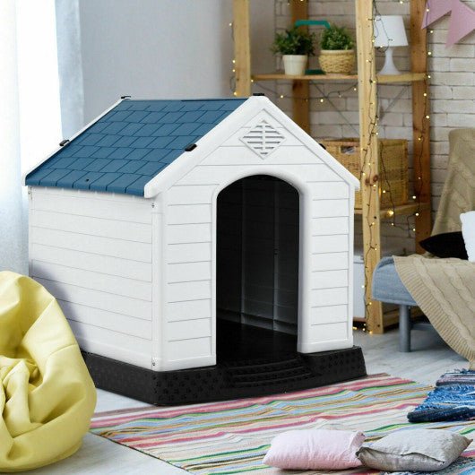  - Plastic Waterproof Ventilate Pet Puppy House - Outdoor Style Company