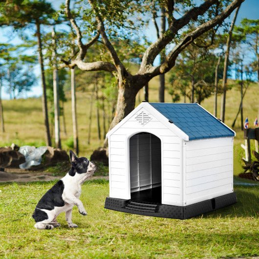  - Plastic Waterproof Ventilate Pet Puppy House - Outdoor Style Company