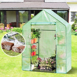  - Portable 4 Tier Walk - in Plant Greenhouse with 8 Shelves - Outdoor Style Company