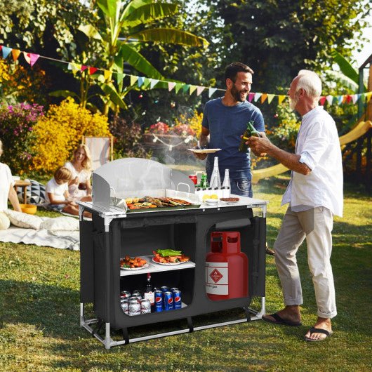 - Portable Camp Kitchen and Sink Table - Outdoor Style Company