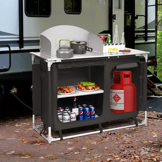  - Portable Camp Kitchen and Sink Table - Outdoor Style Company