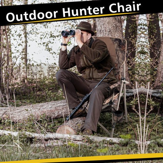  - Portable Camping Chair with 400 LBS Metal Frame and Anti - Slip Feet - Outdoor Style Company
