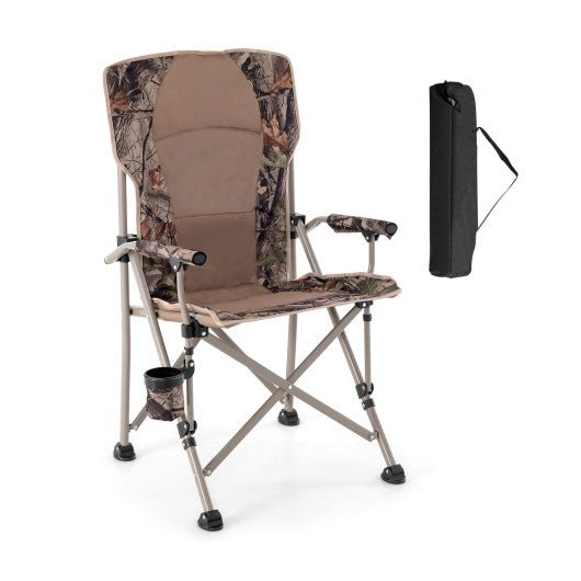  - Portable Camping Chair with 400 LBS Metal Frame and Anti - Slip Feet - Outdoor Style Company