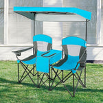  - Portable Folding Camping Canopy Chairs with Cup Holder - Outdoor Style Company