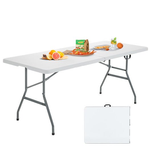  - Portable Folding Camping Table with Carrying Handle for Picnic - Outdoor Style Company